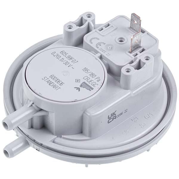 Реле тиску повітря пресостат Huba Control 195/180 Па для газового котла Viessmann 7856835 (00000050052)