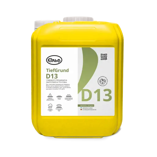 Грунтовка глубокопроницаемая ELF TiefGrund D13 10 л (2568577220) Грунтовка глубокопроницаемая ELF TiefGrund D13 10 л (2568577220)