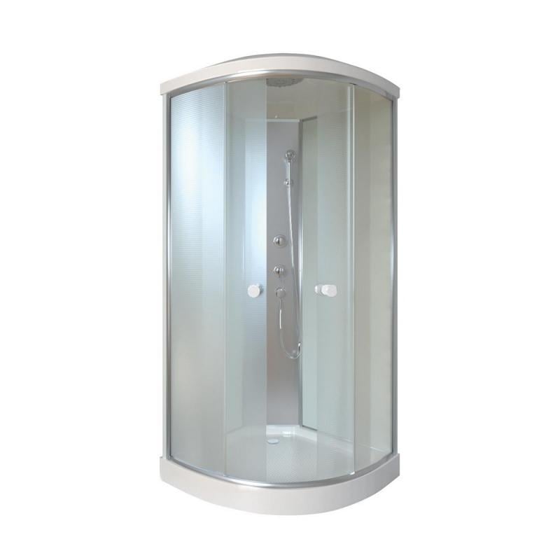 Душевой бокс Qtap SB9090.1 SAT QTSB90901SAT 90x90x215 см Сатин (78176)