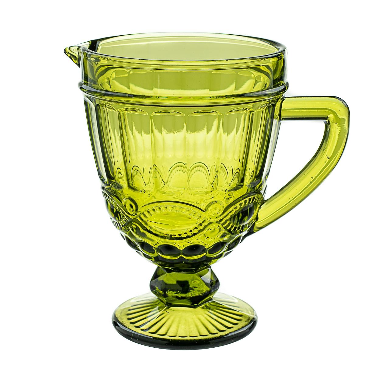 Кувшин Lefard Изумруд из цветного стекла 20х14 см 1 л (8428-028)