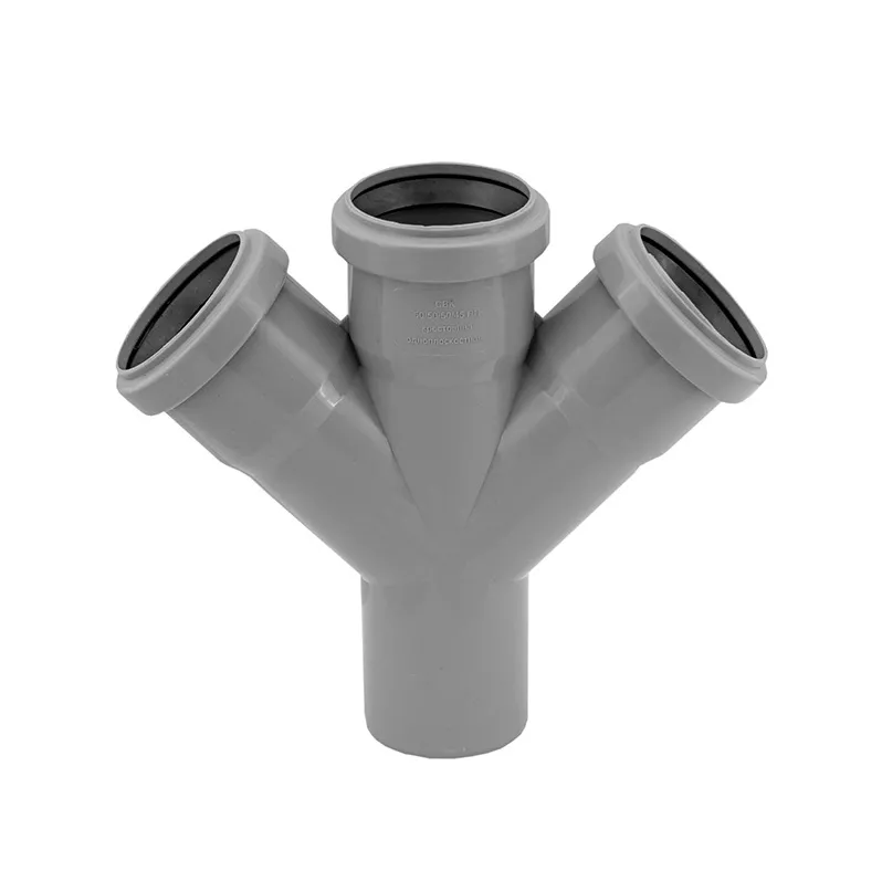 Крестовина канализационная СВК-Альянс 45° 50х50х50 мм Крестовина канализационная СВК-Альянс 45° 50х50х50 мм