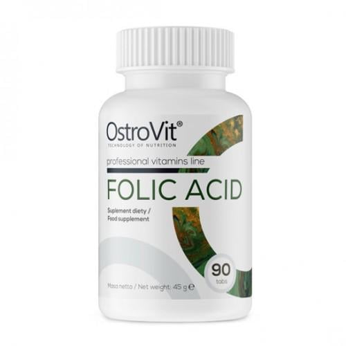 Фолієва кислота OstroVit Folic Acid 90 tabs