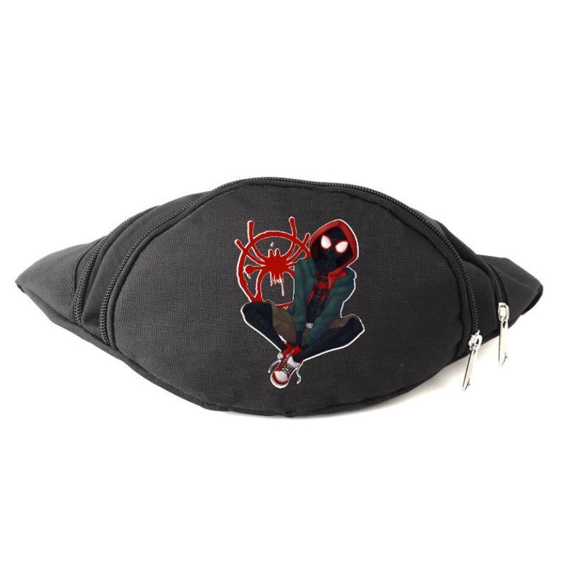 Поясная сумка-бананка Cappuchino toys Человек Паук Spiderman-003 Черный (1558626785)