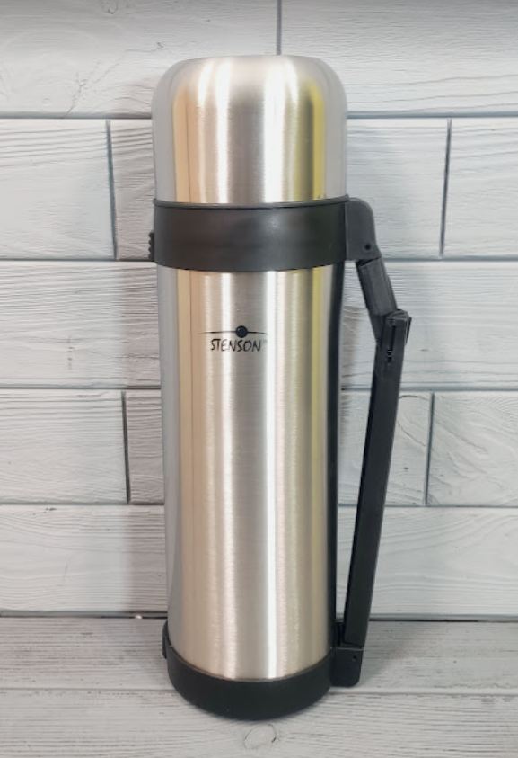 Термос для жидкостей и еды Stenson MT-0275 из нержавеющей стали 1800 мл Серебристый - фото 3 Термос для жидкостей и еды Stenson MT-0275 из нержавеющей стали 1800 мл Серебристый - фото 3