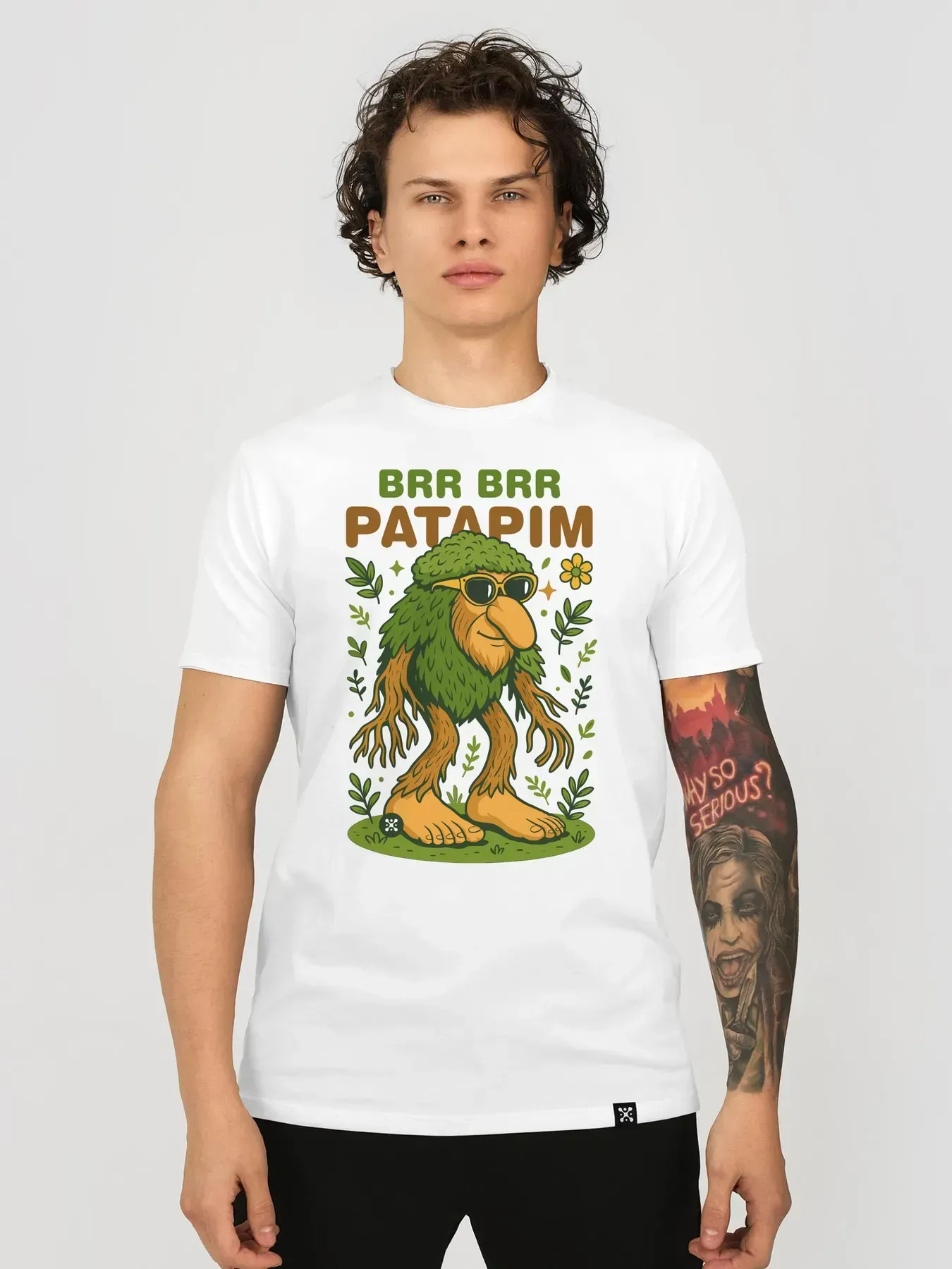 Футболка мужская Brr brr Patapim XL Белый (27040187)