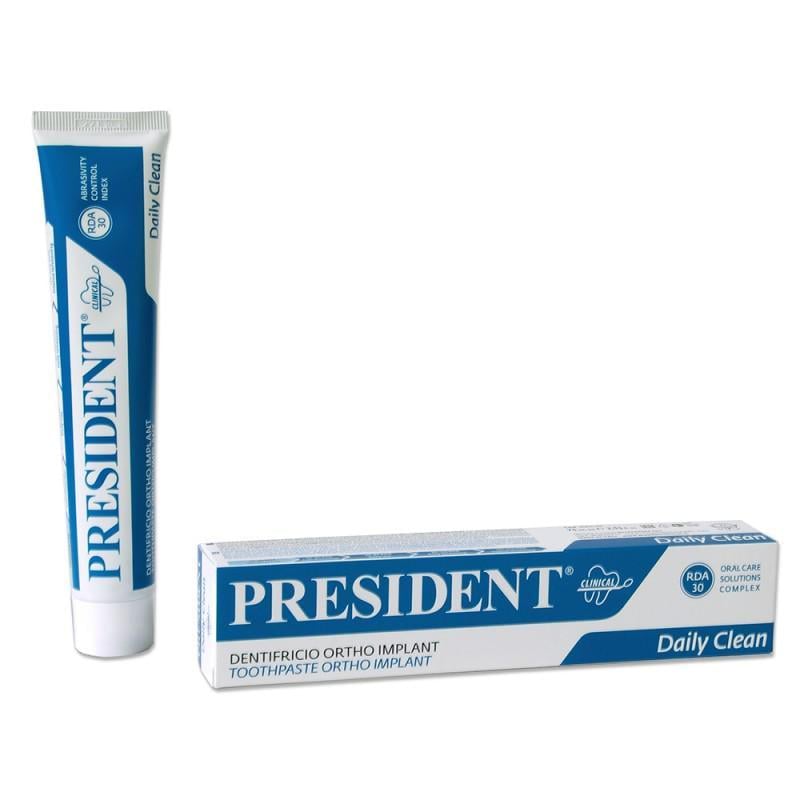 Зубная паста President Professional для имплантов и брекетов 75 мл (2070)