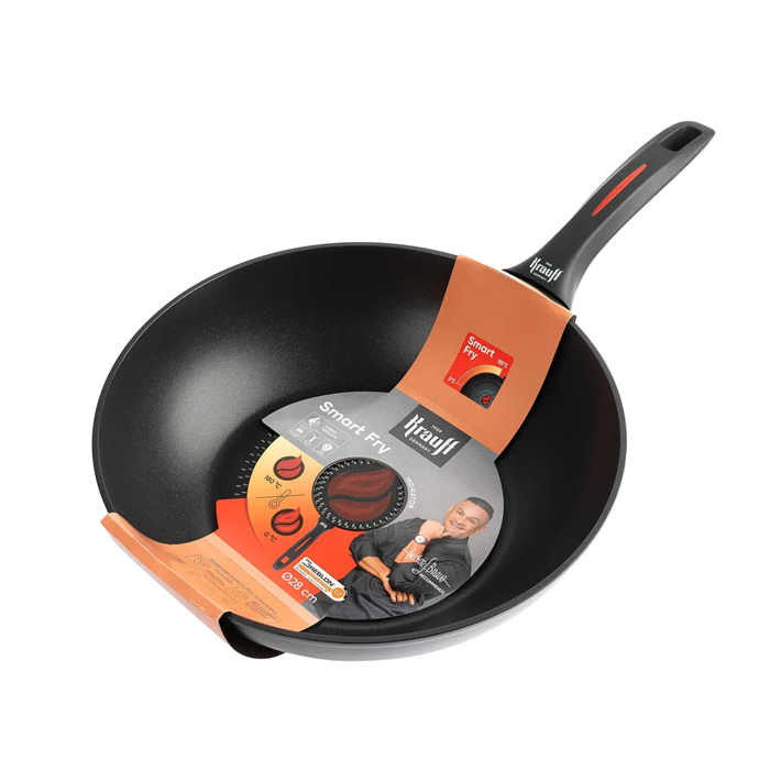 Набор кастрюль Krauff Moderne Rot со сковородой WOK Hamburg 9 пр. (26248946) - фото 2 Набор кастрюль Krauff Moderne Rot со сковородой WOK Hamburg 9 пр. (26248946) - фото 2