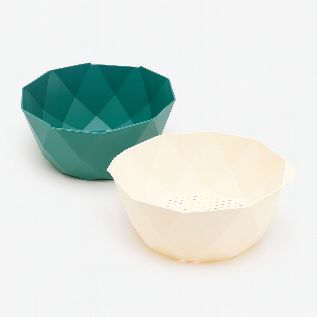 Миска с ситом Stenson R90611 пластиковая 21,5x10 см (589246) Миска с ситом Stenson R90611 пластиковая 21,5x10 см (589246)