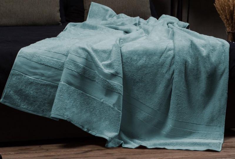 Простирадло махрове Aisha Ai-home 200х220 см бірюзовий (14319318)