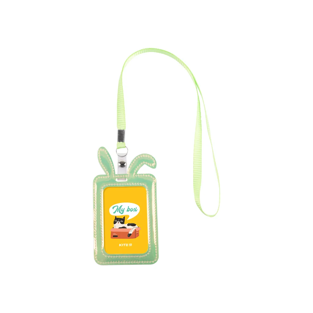 Бейдж KITE Bunny голографічний Зелений (K22-449-03)