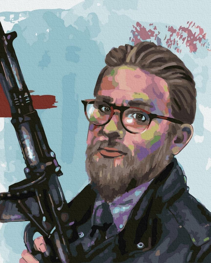 Картина по номерам BrushMe Джентльмен холст на подрамнике 40x50 см (GX39967)