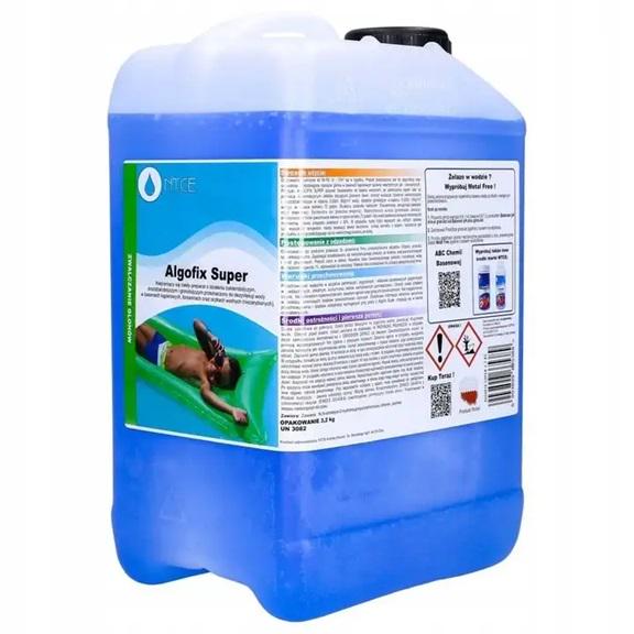Альгицид ШОК для удаления водорослей Algofix Super для бассейна концентрат 3,2 кг (32112225)