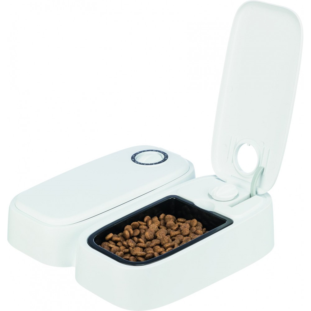Кормушка автоматическая с таймером TrixieTX2 для собак и кошек 27х7х24 см 2х300 мл (2783999118)