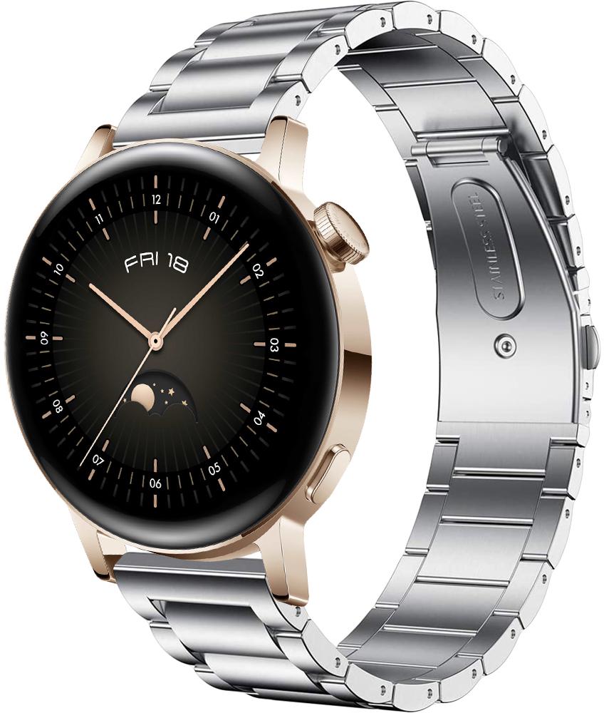 Браслет металлический Shape для Huawei Watch GT3 42 мм Silver (26265-59)