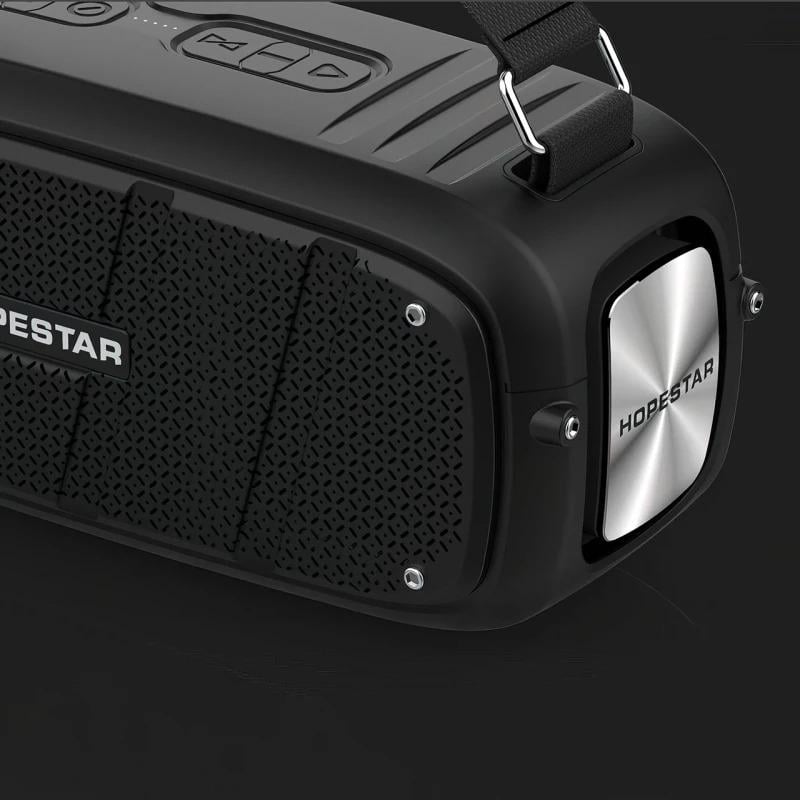 Колонка портативна XPRO A20 із мікрофоном 55 Вт USB/AUX/FM/Bluetooth Чорний (A20) - фото 5