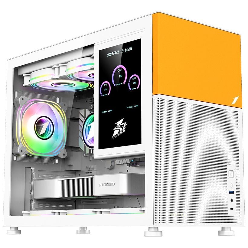 Корпус для ПК 1stPlayer Mi6-EV-WH Mini-ITX no PSU White (26938474)