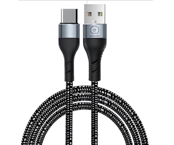 Кабель Data Wuw X213 USB-Type-C 2,4А Black (06X213) Кабель Data Wuw X213 USB-Type-C 2,4А Black (06X213)