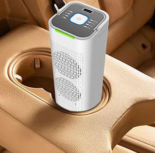 Очищувач повітря портативний LEON-101 HEPA + іонізатор/повербанк (fddf92b6) - фото 10