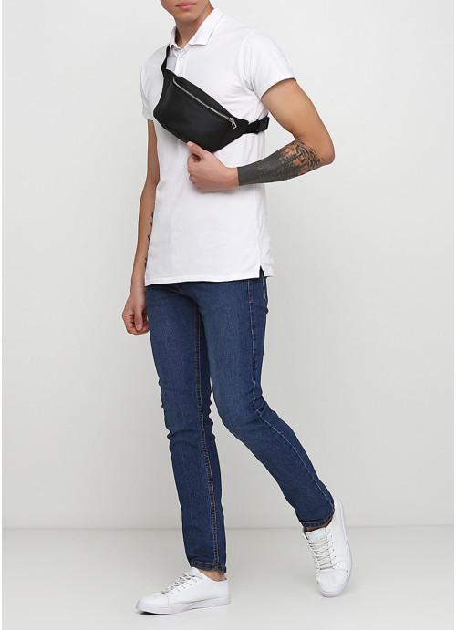 Сумка-бананка чоловіча Sambag водовідштовхуюча шкіряна Чорний (2618898488) - фото 10 Сумка-бананка чоловіча Sambag водовідштовхуюча шкіряна Чорний (2618898488) - фото 10