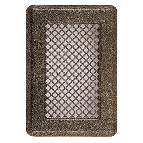 Вентиляционная решетка для камина Darco Р1 135х195 мм Латунь античная (18010008)