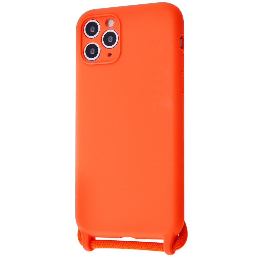 Чохол WAVE Lanyard case TPU для iPhone 11 Pro Max Orange