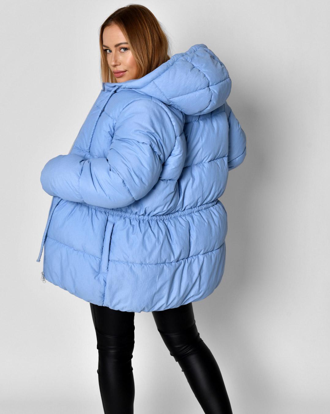 Пуховик X-Woyz LS-8947-11 M Блакитний (2000002512615) - фото 5 Пуховик X-Woyz LS-8947-11 M Блакитний (2000002512615) - фото 5