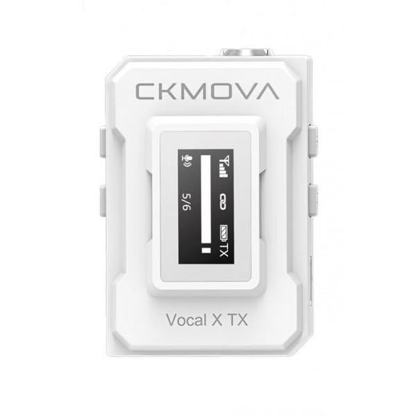 Мікрофон бездротовий CKMOVA Vocal X TXW Білий (57596)