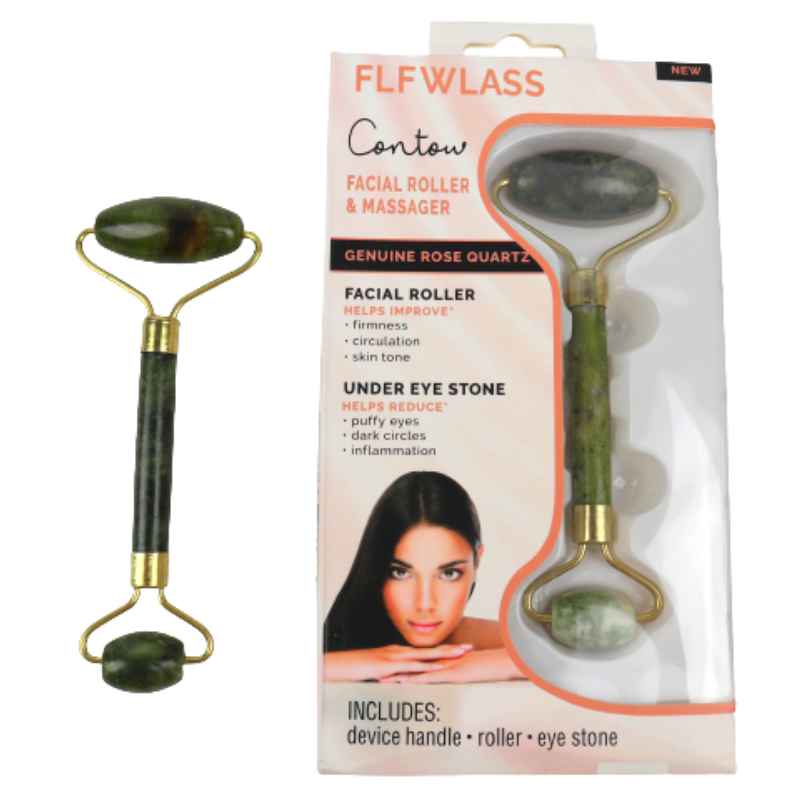 Масажер для обличчя Нефритовий ролик Flbwles Conto (4123438) - фото 5