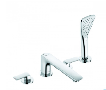 Смеситель для ванны и душа KLUDI AMEO на 4 отверстия (21492)