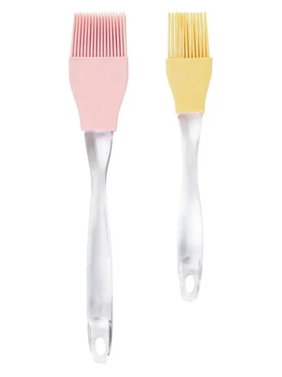 Набір кулінарних силіконових пензлів ERNESTO силіконові кондитерські пензлі для випічки 2 шт. (2848068994)