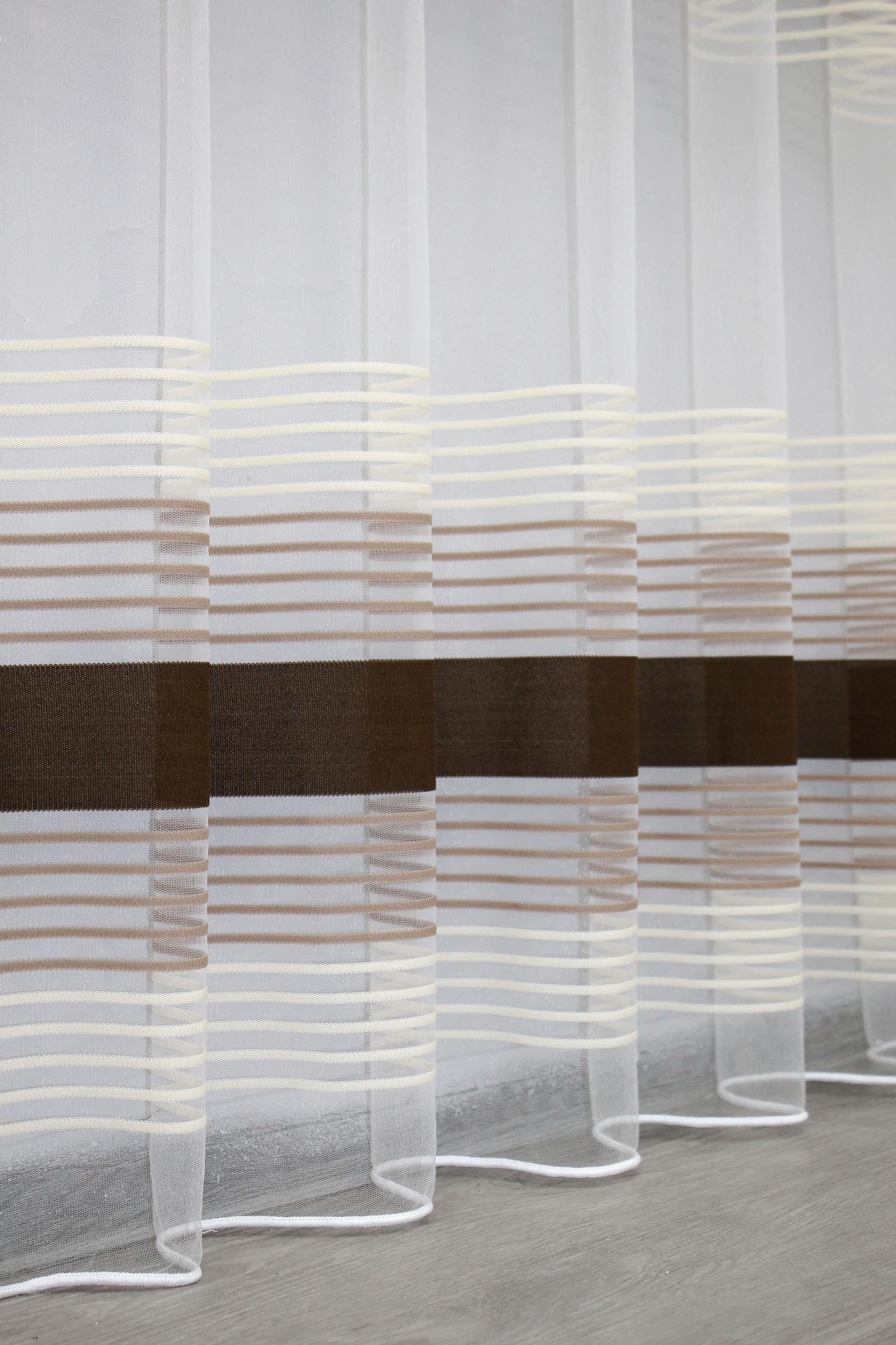 Тюль VR-Textil 1309т Терция фатин полоски 300х270 см Венге/Бежевый/Какао(42-0008) - фото 9 Тюль VR-Textil 1309т Терция фатин полоски 300х270 см Венге/Бежевый/Какао(42-0008) - фото 9