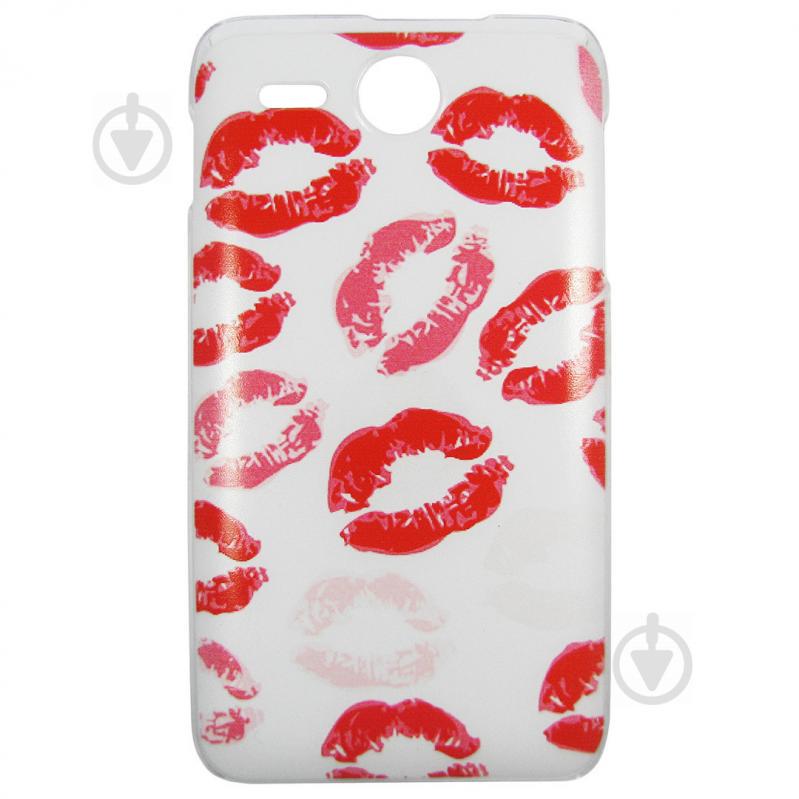Чехол с рисунком Printed Plastic для Lenovo A529 Поцелуи (hub_jqrD06888)