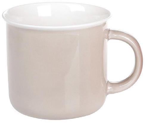 Кружка фарфоровая BonaDi Нежность 380 мл Бежевый (905-202) Кружка фарфоровая BonaDi Нежность 380 мл Бежевый (905-202)