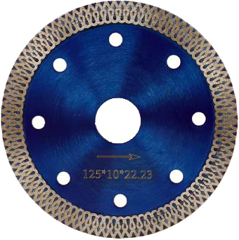 Диск алмазный тонкий 125х1,2х22,2 мм Синий (54251)