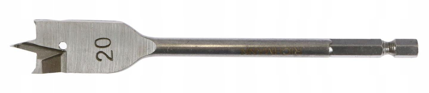 Свердло по дереву пір'яне Richmann посадка в шуруповерт 20 мм (C9958)