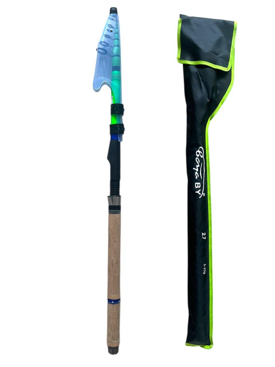 Набір для лову хижака BoyaBy 31в1 спінінг 2,7 м/котушка/шнур/коробка з приманками/грузила/гачки (332145688) - фото 3