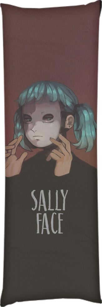 Подушка дакимакура Sally Face 9 50x150 см (13533770)