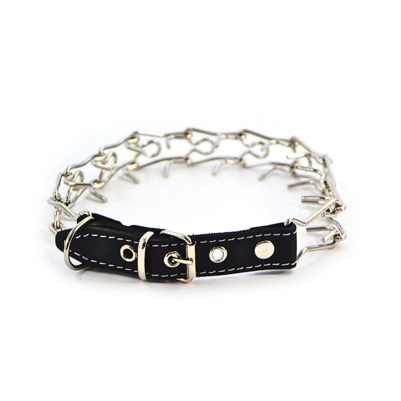 Нашийник жорсткий нікельований НЖК №2 40-44 см (A-009099) Нашийник жорсткий нікельований НЖК №2 40-44 см (A-009099)