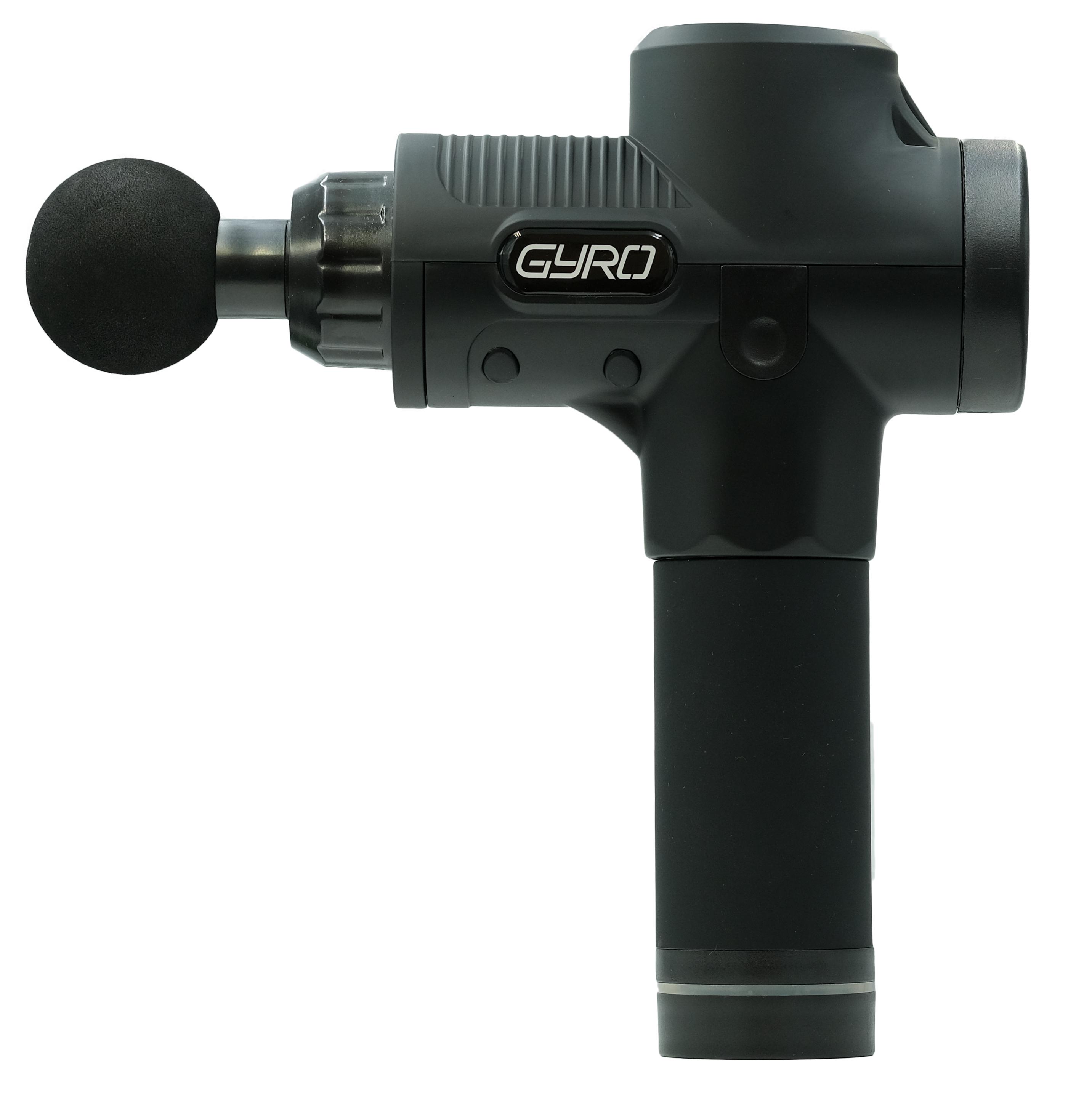 Перкуссионный массажер для тела и мышц Gyro Muscle Gun Massager Black (4655017) - фото 4 Перкуссионный массажер для тела и мышц Gyro Muscle Gun Massager Black (4655017) - фото 4