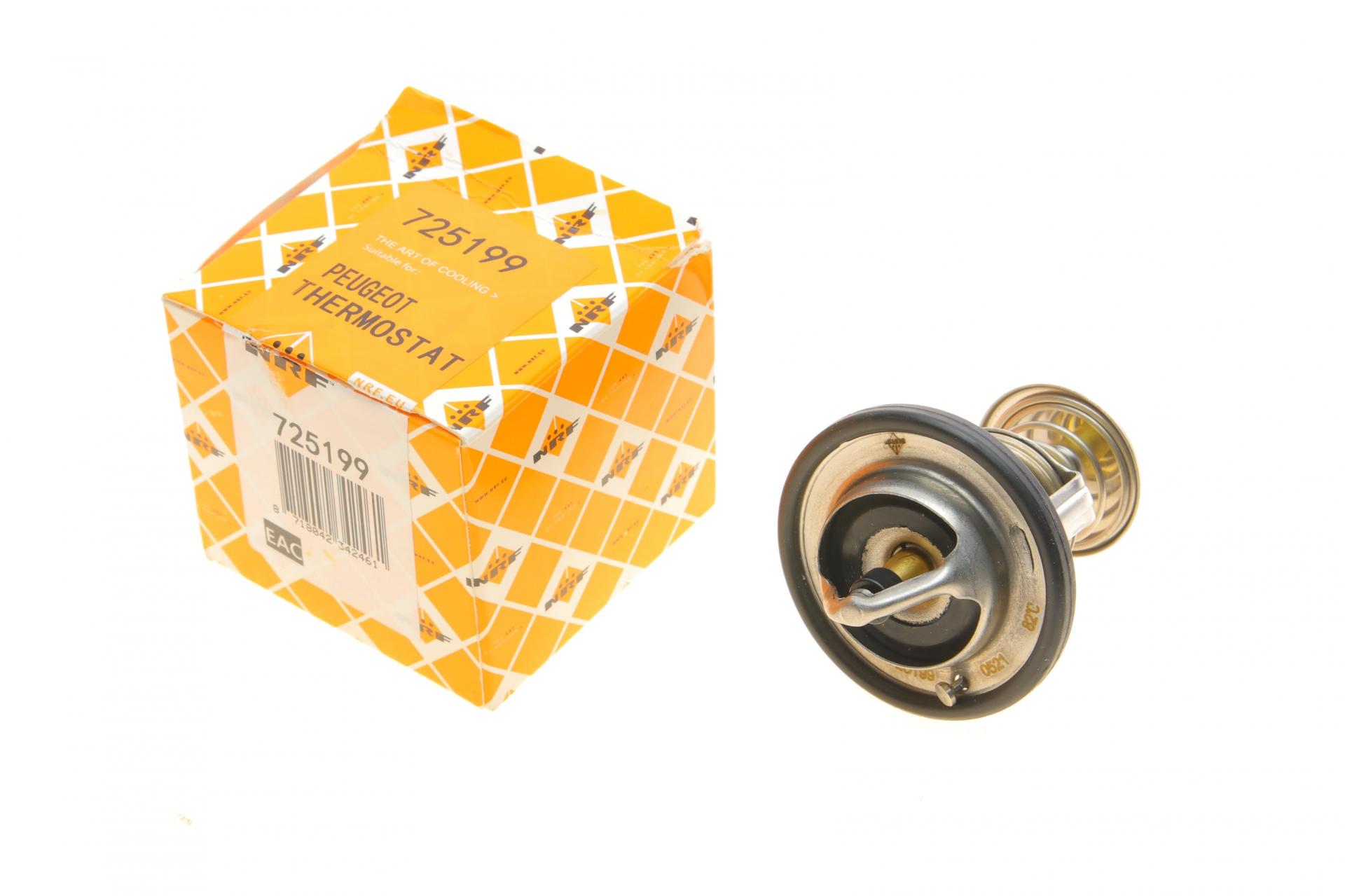 Термостат NRF для Audi A1/Skoda Fabia/VW Golf/Passat B6/B7 1.4TSI 07- 95 °C 725199