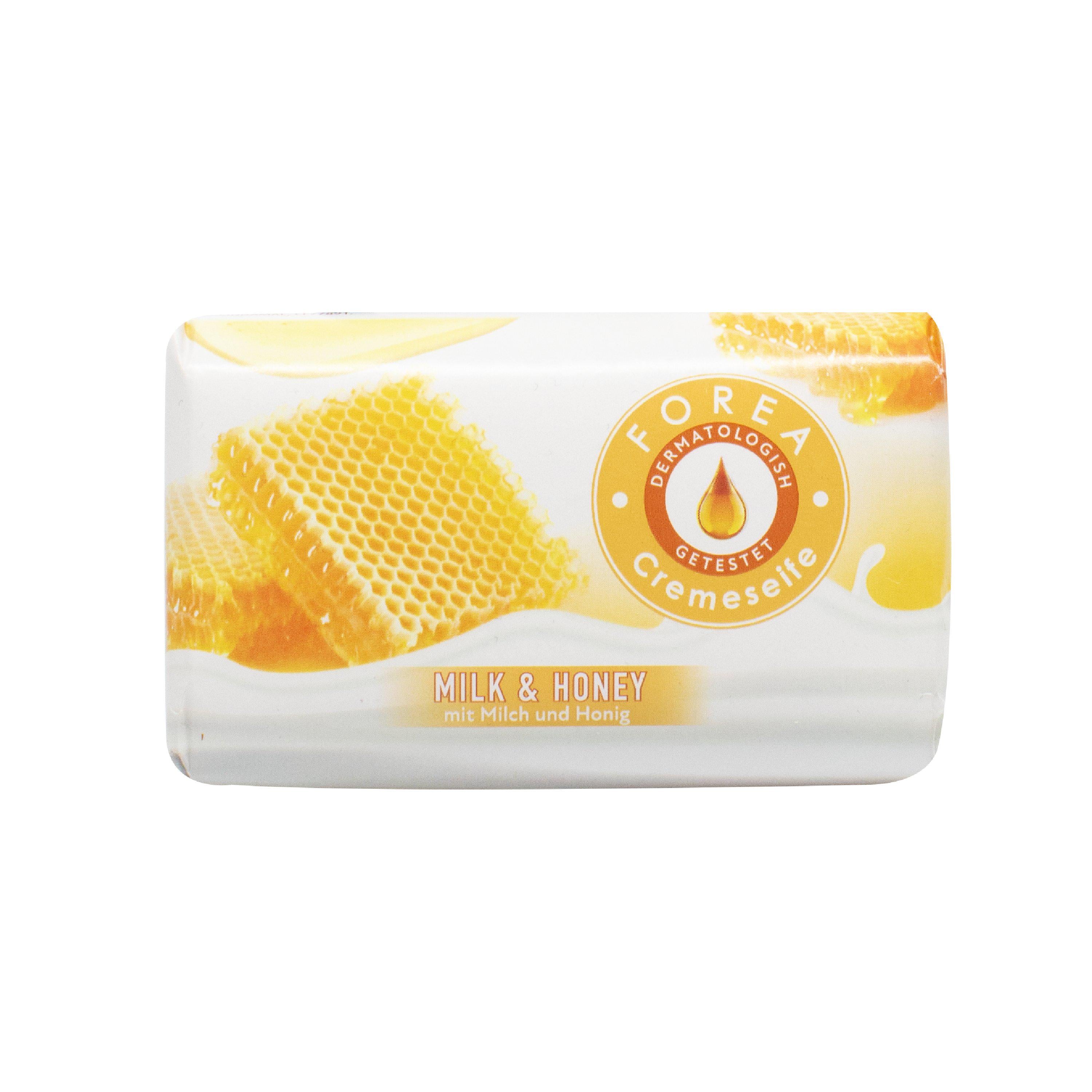 Мыло для рук и тела твердое Forea Milk/Honey 150 г (НФ-00005437)