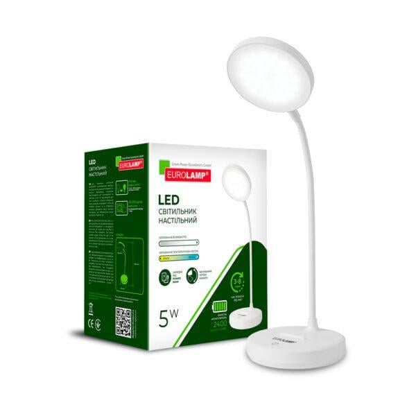 Светильник LED настольный Eurolamp 5W 2800-6500K Type-C/Battery (35892215)