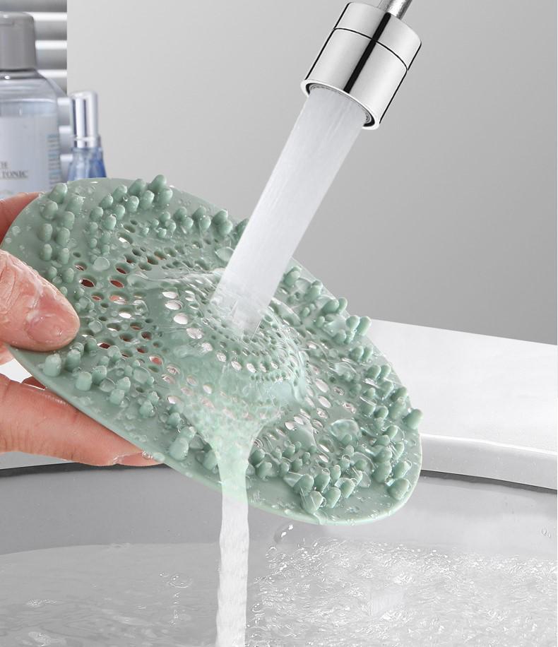 Фільтр-ситечко уловлювач волосся для раковини на кухні або у ванній як захист від засоров (29227) - фото 6 Фільтр-ситечко уловлювач волосся для раковини на кухні або у ванній як захист від засоров (29227) - фото 6