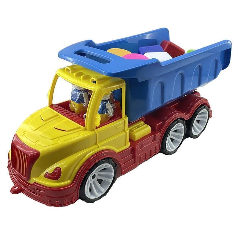 Самосвал Бамсик 009/15 Mati строитель Yellow/Blue (2786537589)