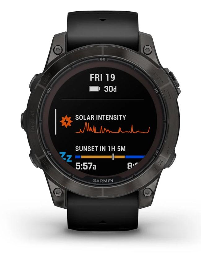 Смарт-годинник Garmin Fenix 7 Pro Sapphire Solar Carbon Gray DLC Titanium (010-02777-54) - фото 2