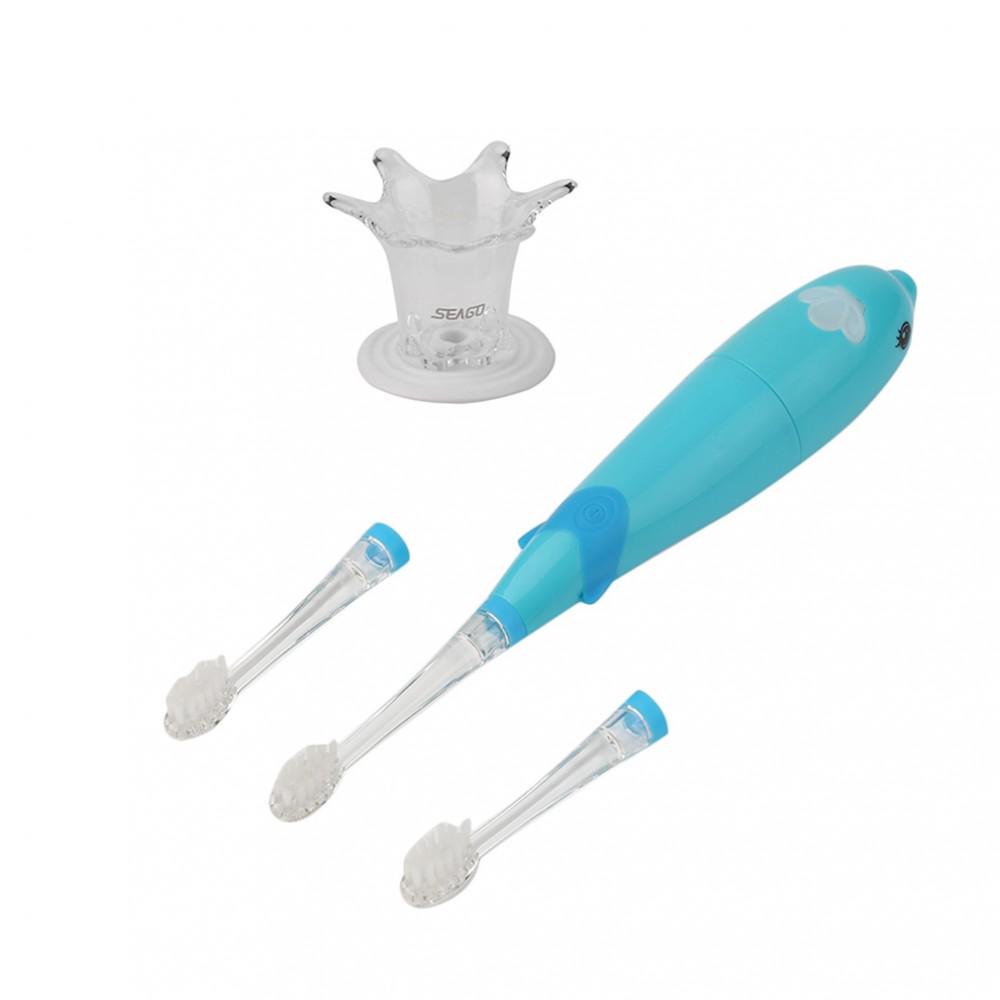 ᐉ Дитяча зубна щітка Seago SG-921 електрична звукова Blue (K1010050204 ...