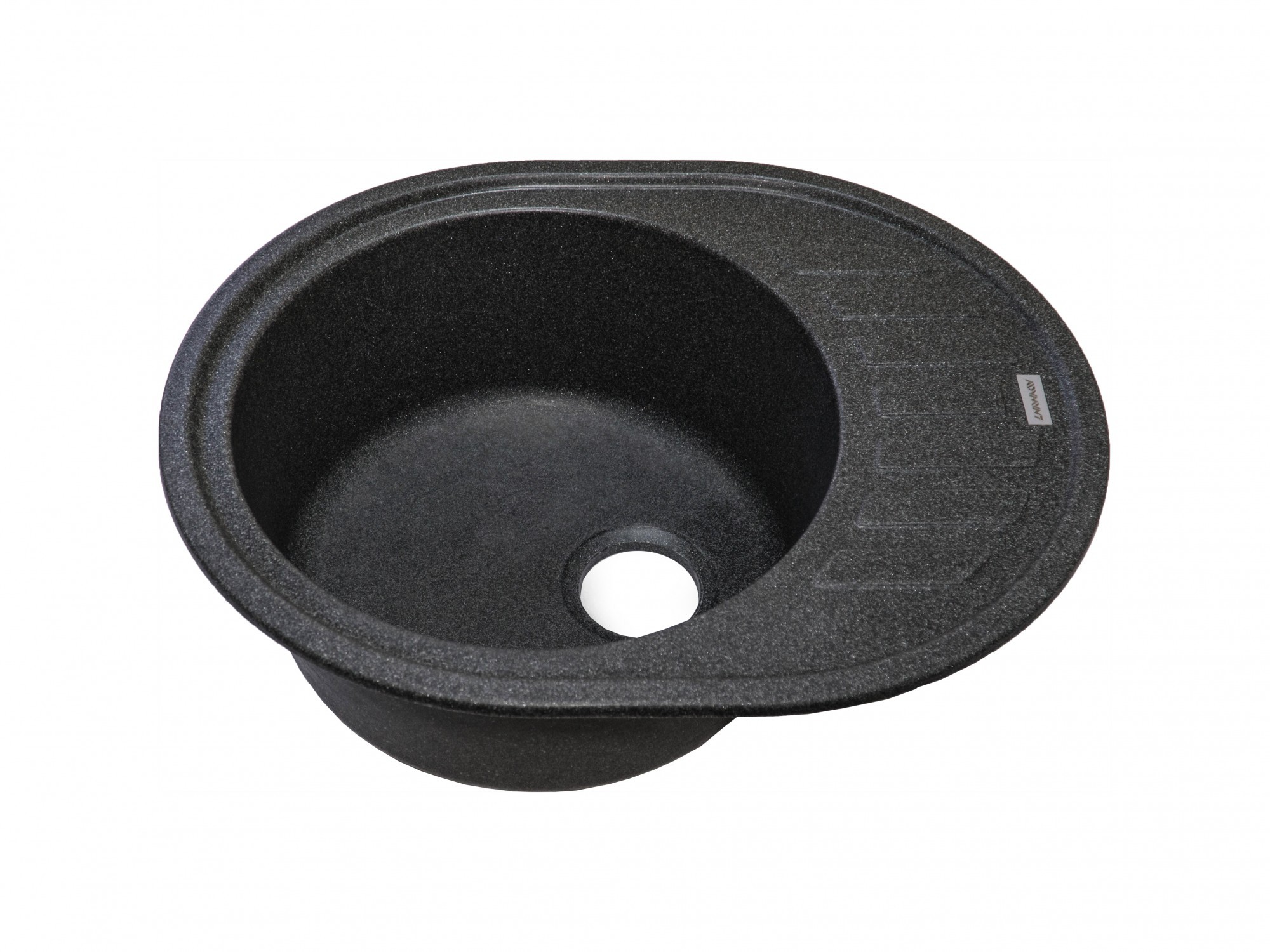 Мийка для кухні Adamant Ovum (grafit-13) 62х50х20 см - фото 3 Мийка для кухні Adamant Ovum (grafit-13) 62х50х20 см - фото 3