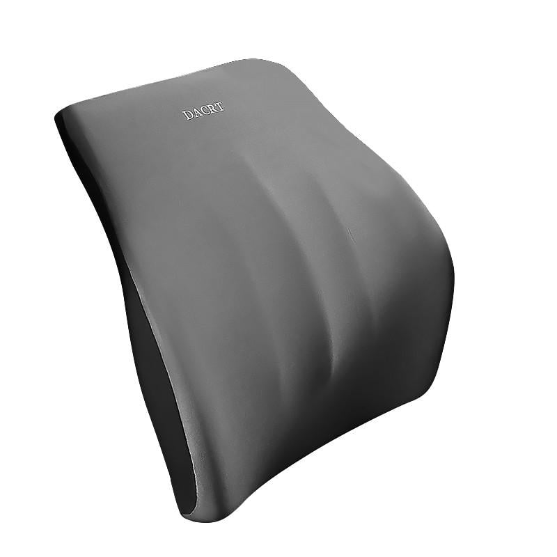Подушка в автомобиль ортопедическая DACRT универсальная для спины на сиденье с эффектом памяти Gray (24366628)