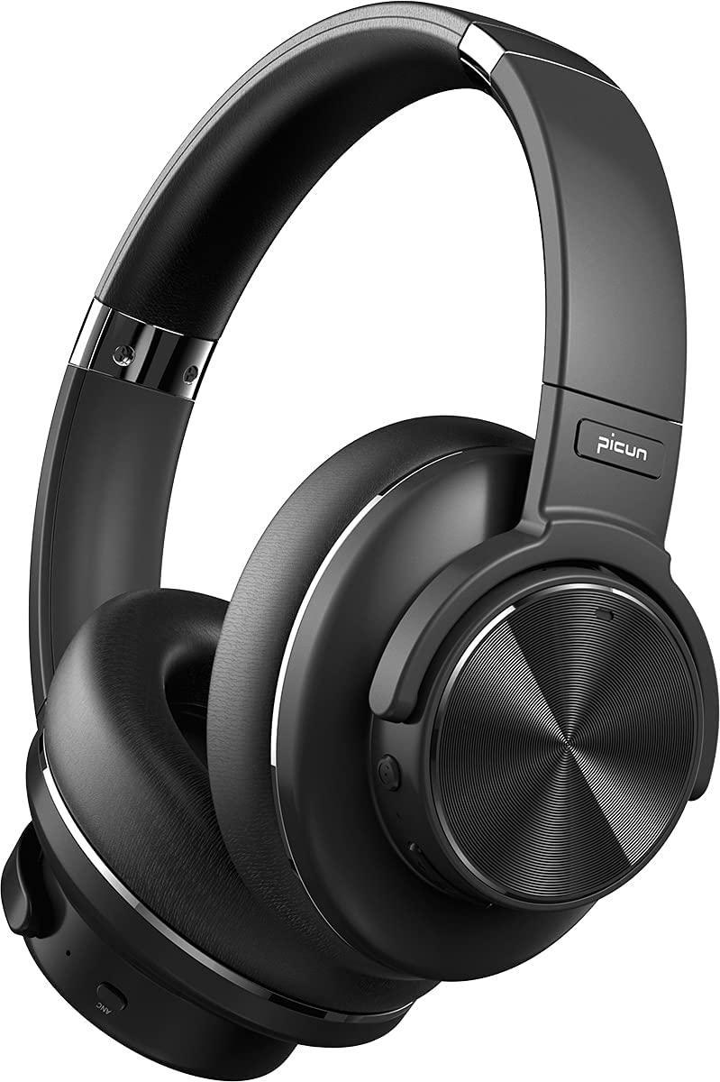 Навушники бездротові Picun ANC-02 Pro Bluetooth Black (3_01923)