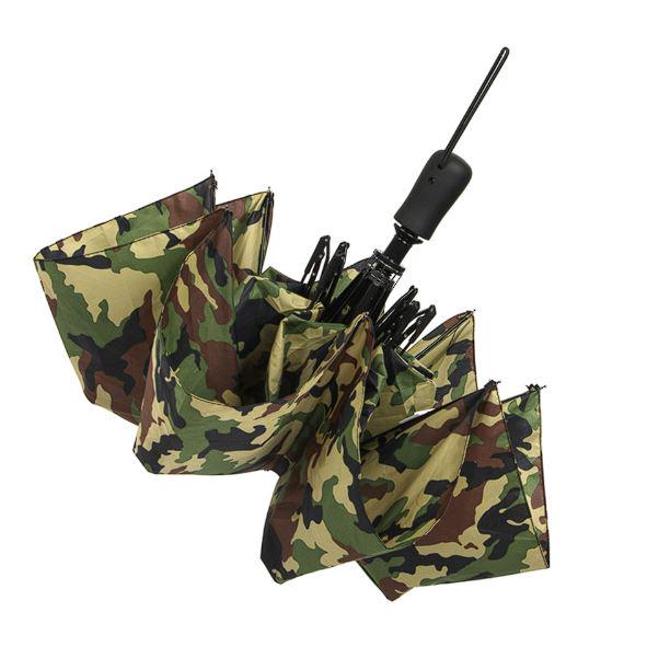 Зонтик-автомат складной Military 8 спиц купол 110 см Green (28587923) - фото 3 Зонтик-автомат складной Military 8 спиц купол 110 см Green (28587923) - фото 3